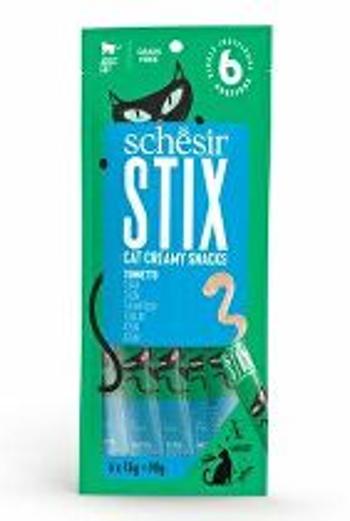 Schesir Cat Delicacy Stix Liquid Snack Tuna 6x15g + Množstevná zľava