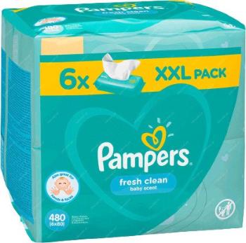 Pampers Wipes Fresh Clean 480 ks
