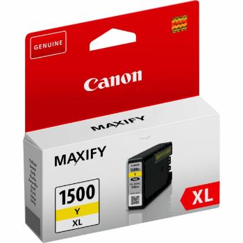 CANON PGI-1500-XL Y - originálna cartridge, žltá, 12ml