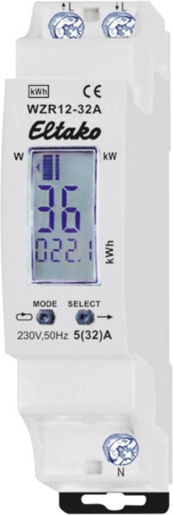 Eltako WZR12-32A jednofázový elektromer  digitálne/y 32 A   1 ks