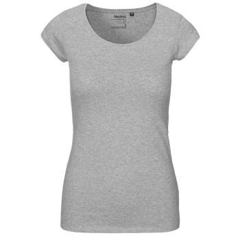 Neutral Dámske tričko z organickej Fairtrade bavlny - Športovo šedá | M