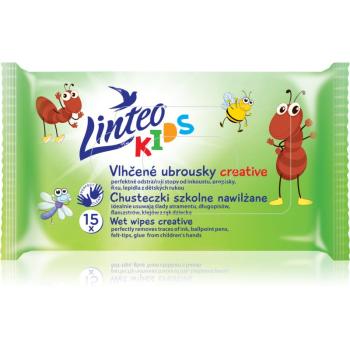 Linteo Kids Creative vlhčené obrúsky pre deti 15 ks
