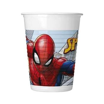 Plastový pohárik – Spiderman  – 200 ml – 8 ks (5201184948415)