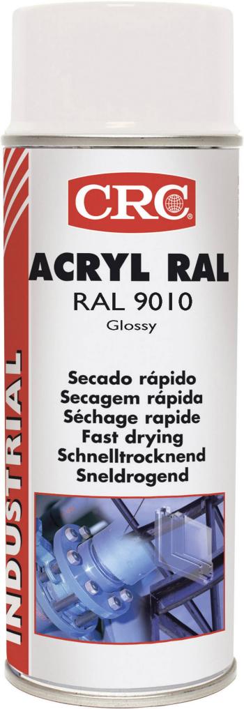 CRC 31064-AA Ochranný lak ACRYL RAL 9010   biela (lesklá) 400 ml