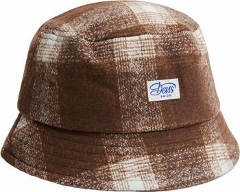 Deus Ex Machina Marcus Bucket Brown Plaid S/M Čiapka