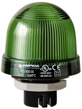 Werma Signaltechnik signalizačné osvetlenie  815.200.00 815.200.00  zelená blikanie 12 V/AC, 12 V/DC, 24 V/AC, 24 V/DC,