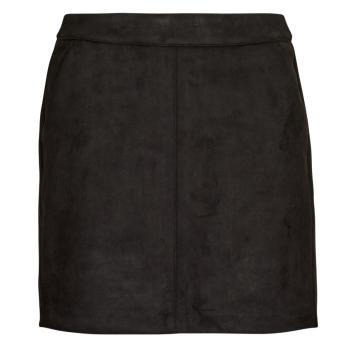 Vero Moda  VMDONNADINA FAUXSUEDE SHORT SKIRT NOOS  Šortky/Bermudy Čierna