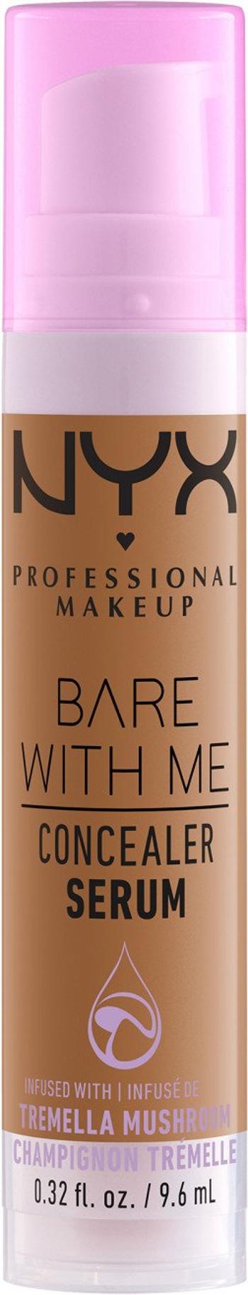 NYX Professional Makeup Bare With Me sérum a korektor 2v1 - odtieň 09 Deep Golden 9.6 ml