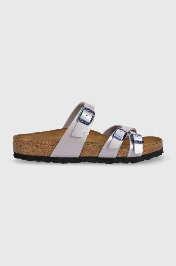 Šľapky Birkenstock Franca dámske, fialová farba, 1026148