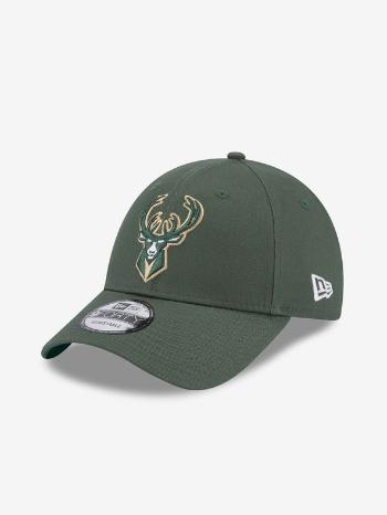 New Era Milwaukee Bucks Team Side Patch 9Forty Šiltovka Zelená