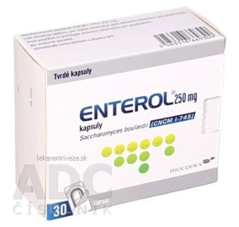 Enterol 250 mg kapsuly cps dur (blis.Al/PVC/Al) 1x30 ks