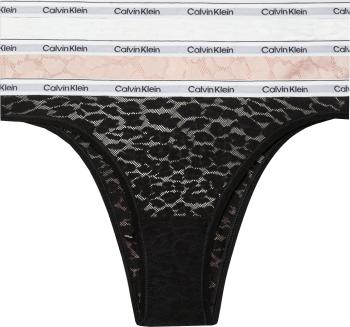 Calvin Klein 3 PACK - dámske nohavičky Brazilian QD5225E-N8I XL