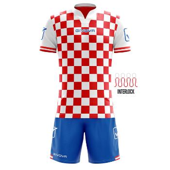 KIT COMPETITION červená-azúrová XL