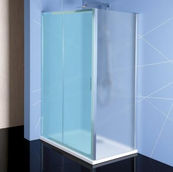 POLYSAN - EASY LINE sprchová bočná stena 900mm, sklo BRICK EL3338