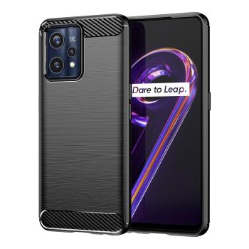 IZMAEL Realme 9 Pro+ Puzdro Carbon Bush TPU  KP24311 čierna