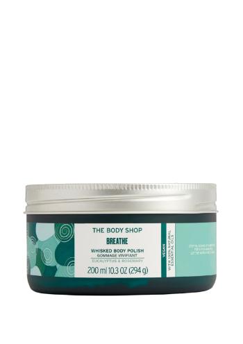 The Body Shop Telový peeling Breathe Eucalyptus & Rose mary (Whisked Body Polish) 200 ml