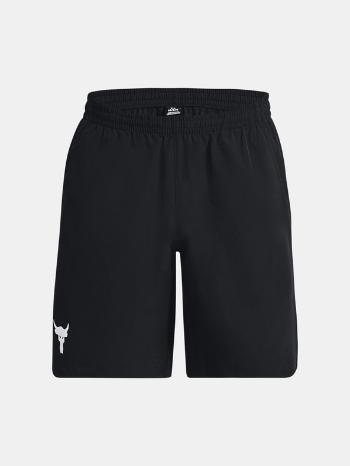 Under Armour Project Rock Woven Kraťasy Čierna