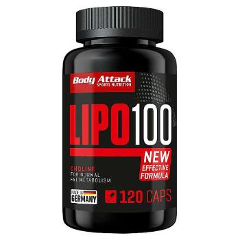 BODY ATTACK Lipo 100 fat burner 120 kapsúl