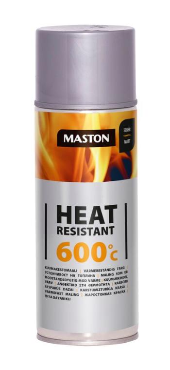 VÝPREDAJ HEAT RESISTANT - teplotne odolný sprej 400 ml strieborný do 600°c