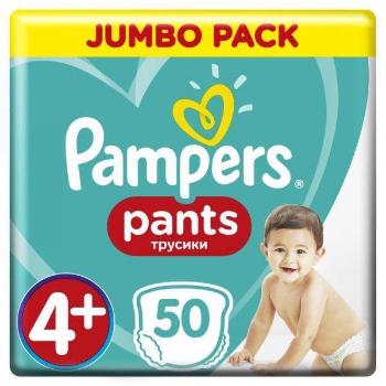 PAMPERS Nohavičky plienkové Active Babydry 4+ MAXI+ 9-15kg 50ks Jumbo Pack