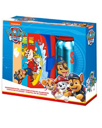 Euroswan Set box na desiatu + fľaša - Paw Patrol