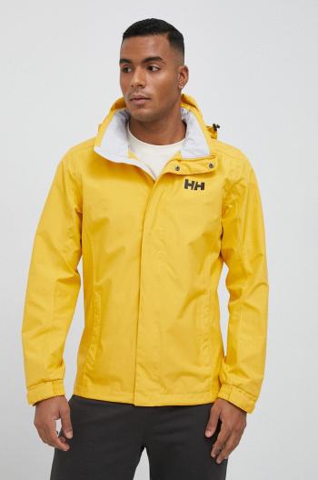 Turistická bunda Helly Hansen Dubliner žltá farba, gore-tex