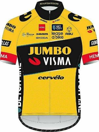 AGU Jumbo-Visma SS Jersey Replica Men Jonas Vingegaard L