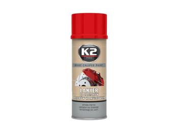 K2 BRAKE CALIPER PAINT 400 ml ČERVENÁ - barva na brzdové třmeny a bubny