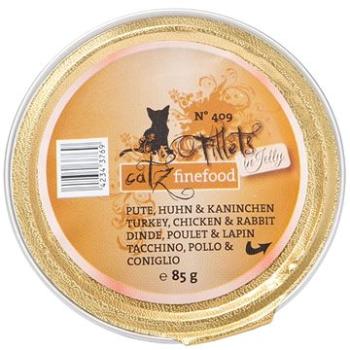 Catz finefood Fillets – morčacie, kuracie a králičie 85 g (42343769)