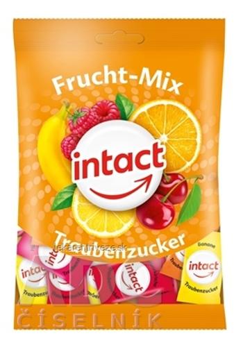 INTACT Frucht - Mix HROZNOVÝ CUKOR pastilky s príchuťou ovocia 1x100 g