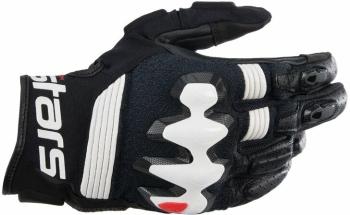 Alpinestars Halo Leather Gloves Black/White L Rukavice