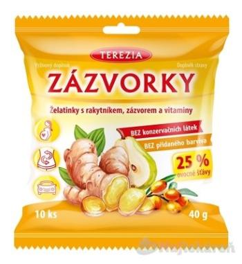 ZÁZVORKY želatinky s rakytníkem zázvorem a vit 40 g