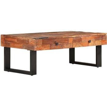 SHUMEE Konferenčný stolík 110 × 60 × 40 cm masívne recyklované drevo, 282884