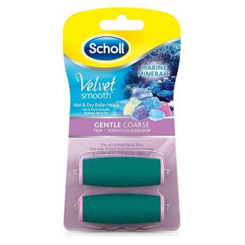 SCHOLL Velvet smooth rotačná hlavica jemne drsná 2 kusy