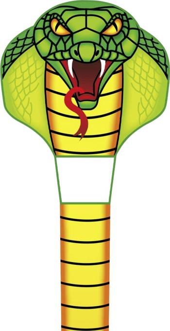 Ecoline  šarkan Smaragdový drak Cobra Rozpätie 670 mm Vhodnosť pre silu vetra 2 - 5 bft