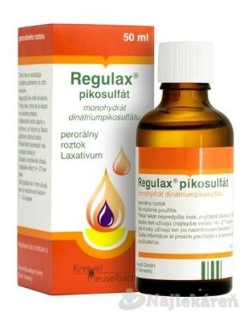 Regulax pikosulfát sol.por.1 x 50 ml