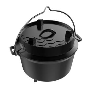 Tepro 8231 Liatinový kotlík s vekom Dutch Oven, 4 l