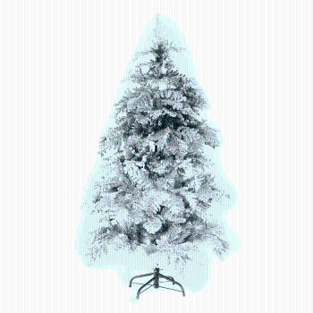 Vianočný stromček, zasnežený, 150 cm, MARAVEL TYP 2 RP1, rozbalený tovar