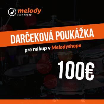 TM Sound Darčeková poukážka pre nákup v Melodyshope 100€