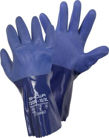 Showa 4706 720R Gr. L nylon, nitril rukavice pre manipuláciu s chemikáliami Veľkosť rukavíc: 9, L EN 388, EN 374-2, EN 3