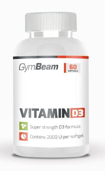 Vitamin D3 2 000 IU - GymBeam 60 kaps.