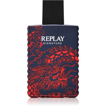 Replay Signature Red Dragon For Man toaletná voda pre mužov 100 ml