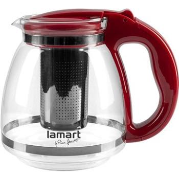 LAMART Kanvica LT7074 1,5L červená VERRE (LT7074 KONVICE 1,5L ČERVENÁ VERRE )