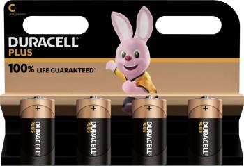 Duracell Plus-C K4 batéria typu C  alkalicko-mangánová  1.5 V 4 ks