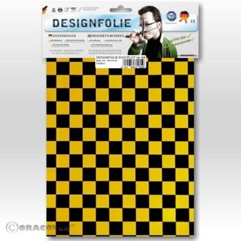 Oracover 95-033-071-B dizajnová fólie Easyplot Fun 4 (d x š) 300 mm x 208 mm žltá, čierna