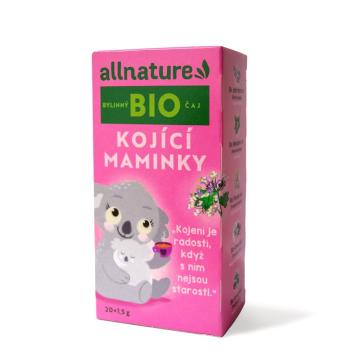 ALLNATURE Dojčiace mamičky bylinný čaj BIO 20 vreciek