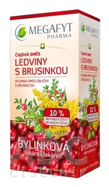 MEGAFYT Bylinková lekáreň OBLIČKY S BRUSNICOU čajová zmes (bylinný čaj) 10% brusnicovej šťavy, 20x1,5 g (30 g)