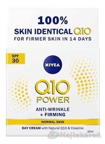 NIVEA Spevňujúci denný krém Q10 POWER  SPF30