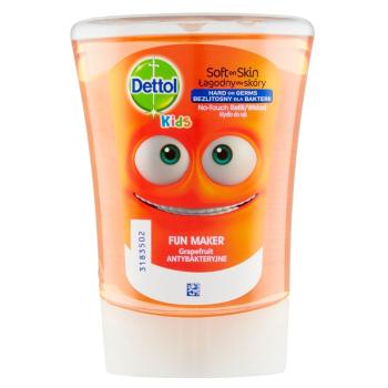 DETTOL Kids Zabávač Grapefruit tekuté mydlo náplň do bezdotykového dávkovača 250 ml