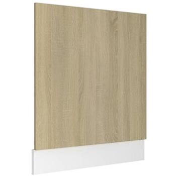 Panel na umývačku dub sonoma 59,5×3×67 cm drevotrieska 802565